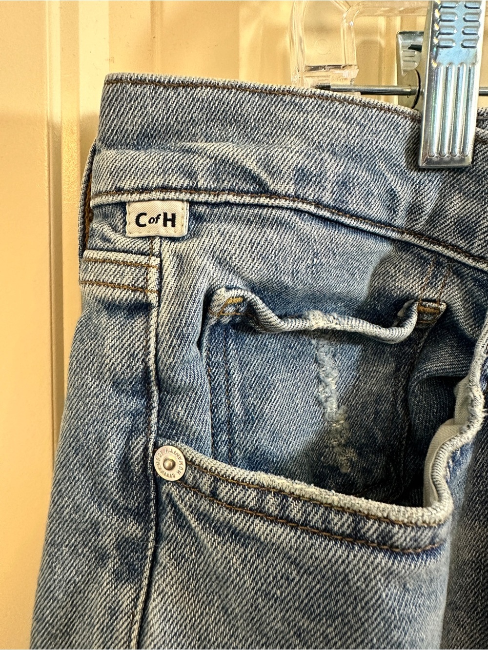 Citizens Of Humanity Light Blue Straight Jeans